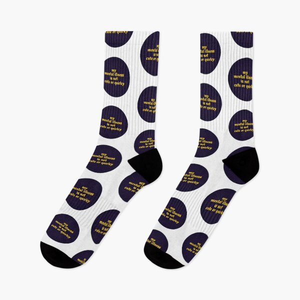 Item preview, My Mental Illness is Not Cute or Quirky | Dark Background designed and sold by seraphmars.