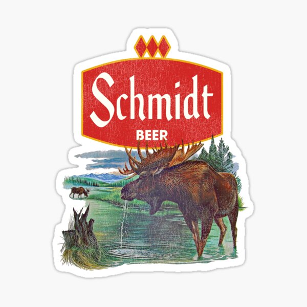 Item preview, Schmidt Beer Retro Defunct Nature Scene designed and sold by ourkid.