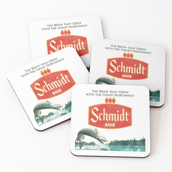 Item preview, Schmidt Beer Retro Defunct Nature Scene designed and sold by ourkid.
