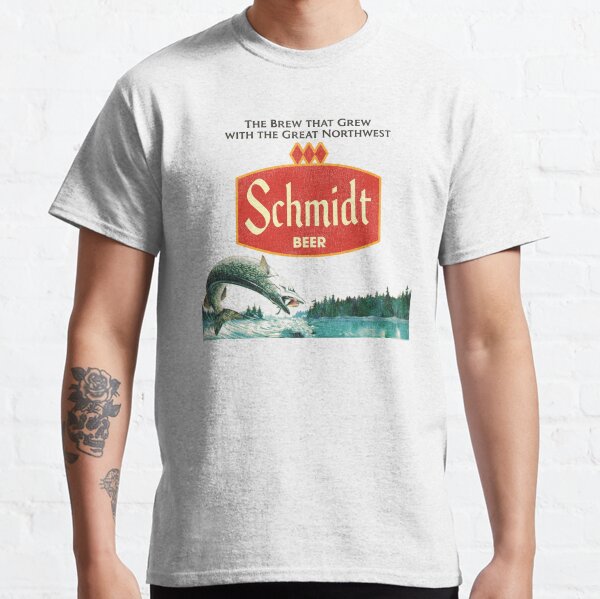 Item preview, Schmidt Beer Retro Defunct Nature Scene designed and sold by ourkid.