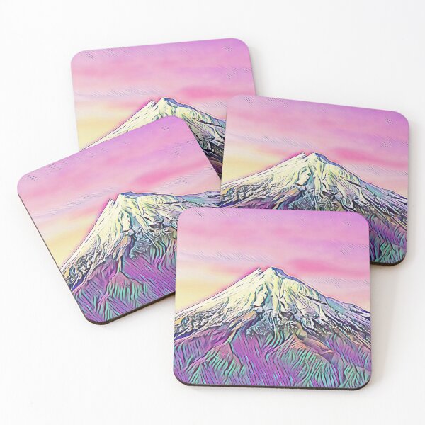 Item preview, colorful mountain with vivid colors designed and sold by cristyancw.