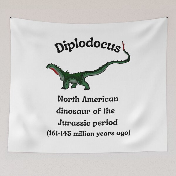 Item preview, Diplodicus, dinosaur, jurassic, ancient, paleo art, dino lover designed and sold by allycat57.