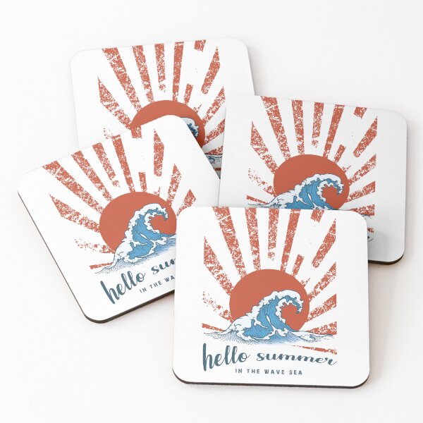 Item preview, Hello Summer In The Wave Sea designed and sold by ABZDesigner.