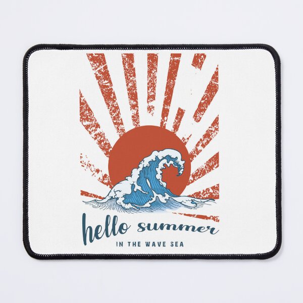 Item preview, Hello Summer In The Wave Sea designed and sold by ABZDesigner.