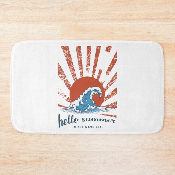 Item preview, Hello Summer In The Wave Sea designed and sold by ABZDesigner.
