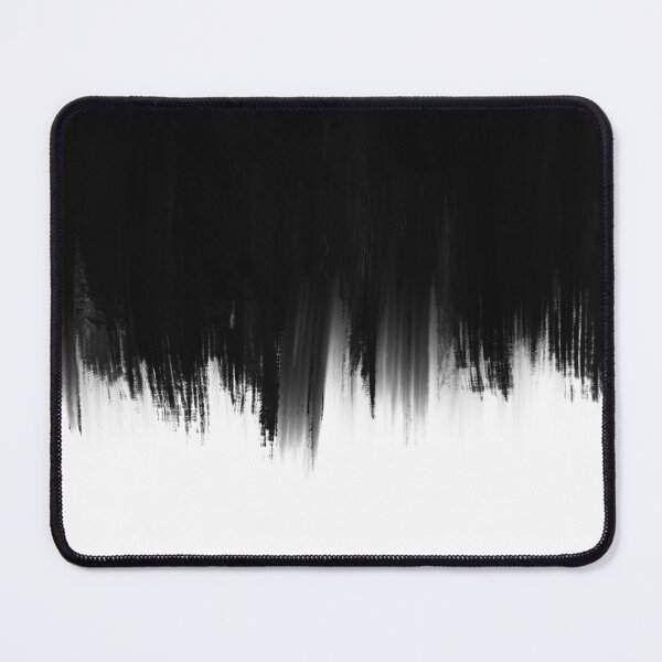 Item preview, Modern Black White Brush strokes Design designed and sold by NdesignTrend.