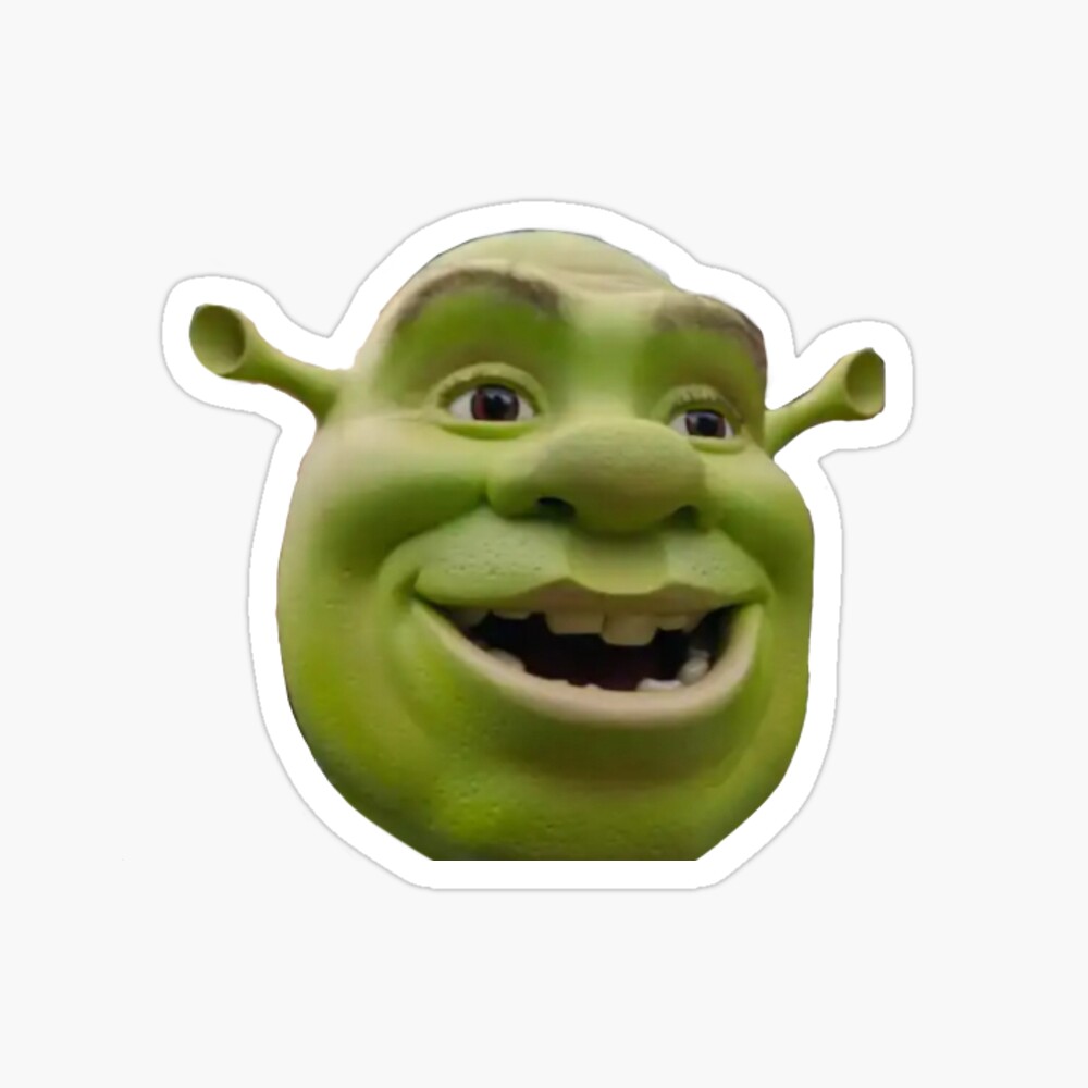 Shrek Face Sticker - Shrek Face - Discover & Share GIFs