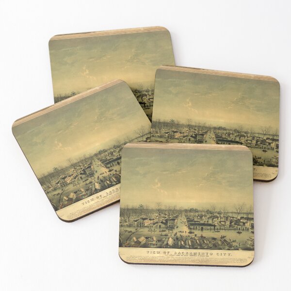 Item preview, Sacramento, California during the flood of January 1850 designed and sold by allhistory.
