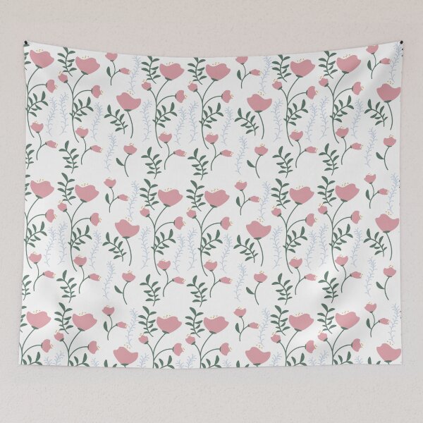 Item preview, Dusty Rose Fowers Pattern designed and sold by PurpleJoon.