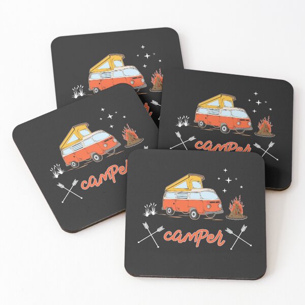 Item preview, Camper I hate pulling vintage car campfire  dudes designed and sold by BePosh.