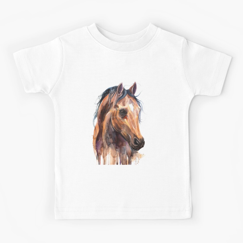 Horse Silhouette - Finch Kids T-Shirt