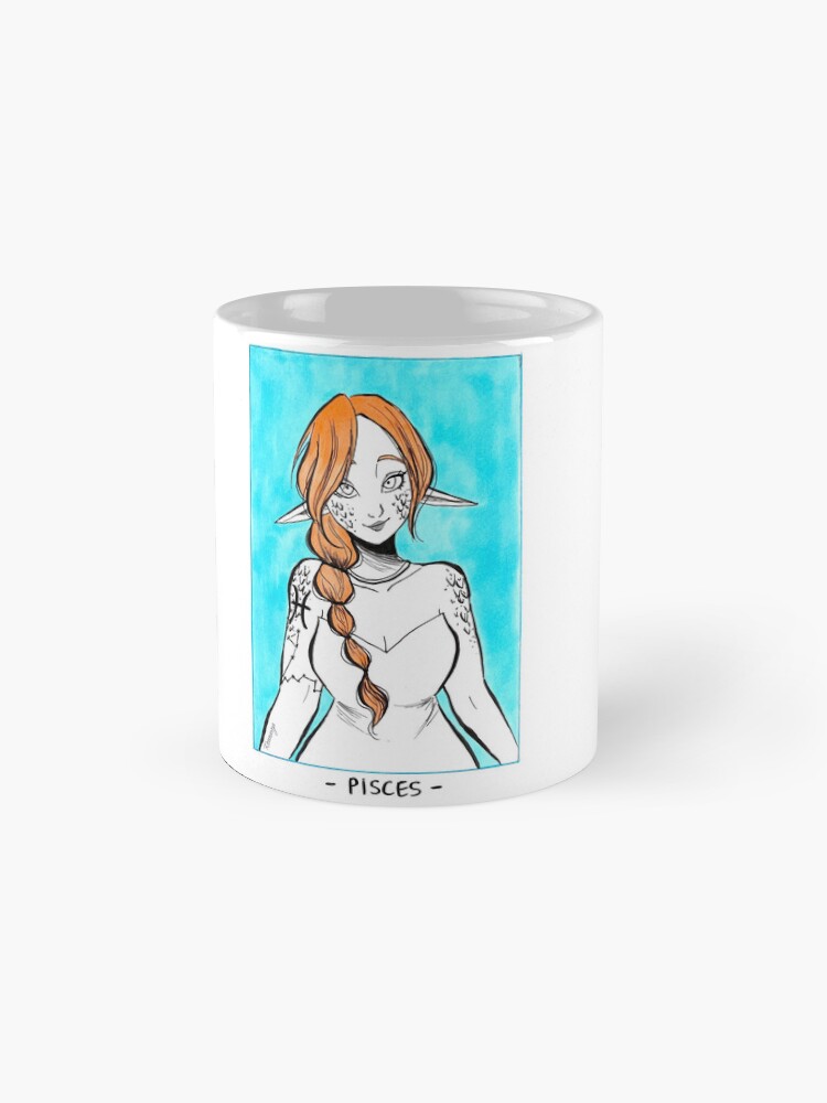 Alternate view of ZODIAC SIGNS art Ideal gift for her, gift for him Coffee Mug