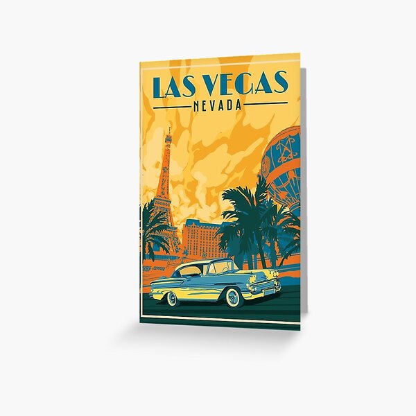 Greetings from Las Vegas Nevada Postcard Throw Pillow 2 – RetroAmerica