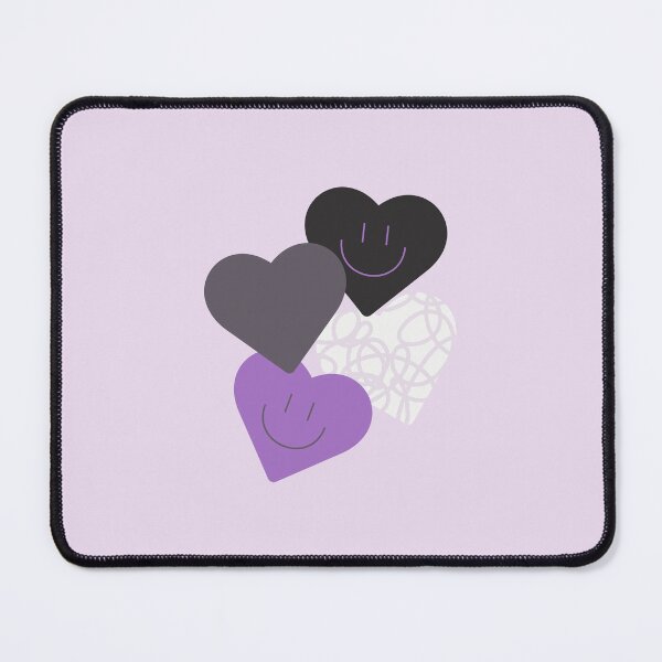 Item preview, Smiley Asexual Hearts designed and sold by seraphmars.