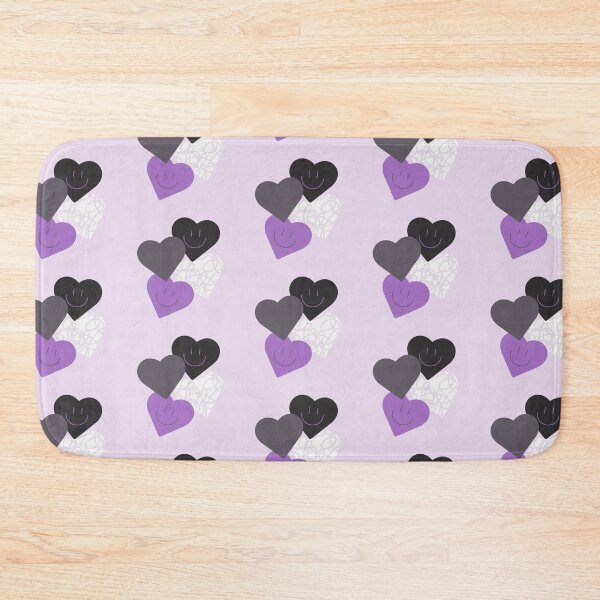 Item preview, Smiley Asexual Hearts designed and sold by seraphmars.