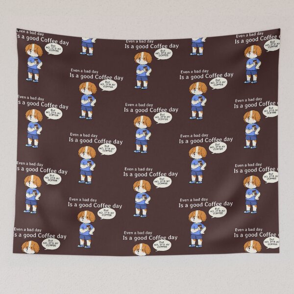 Item preview, "Even a bad day is a good Coffee day" designed and sold by Brewed  Styles.