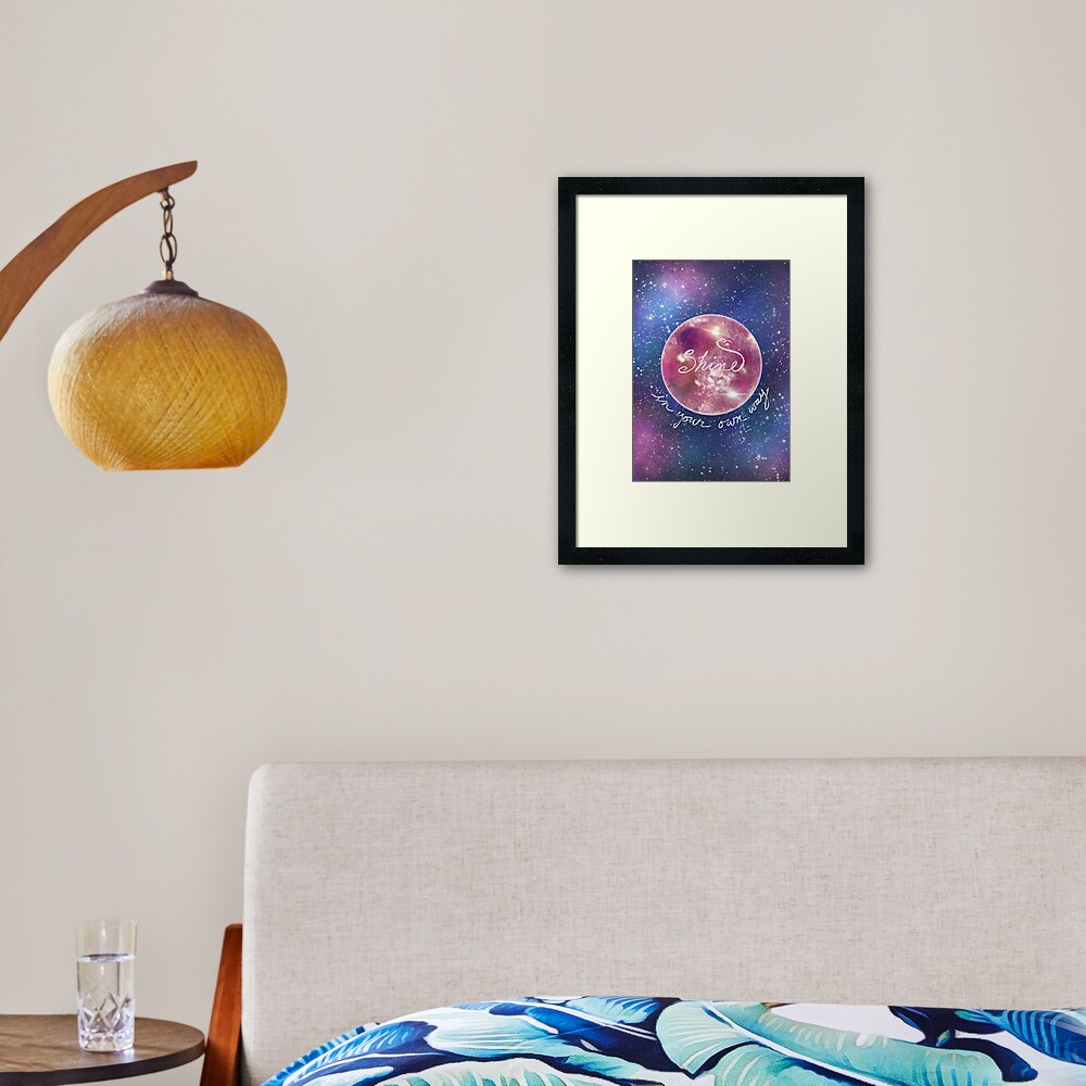 Item preview, Framed Art Print designed and sold by ToMyDearFriend.