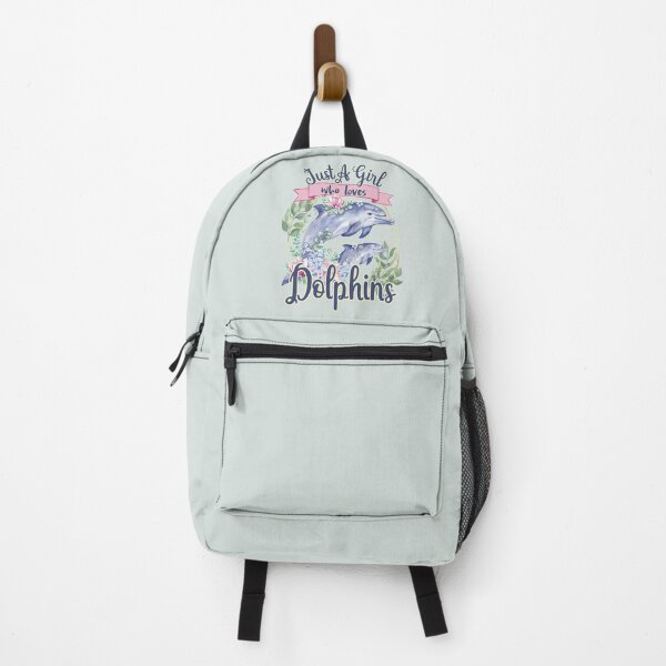 Item preview, Just a Girl Who Loves Dolphins - Dolphin Lovers designed and sold by DebbisPalette.