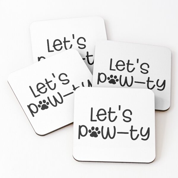 Item preview, Let's Paw-Ty - Funny Dog Lover Party Celebration designed and sold by Eriksonshop.