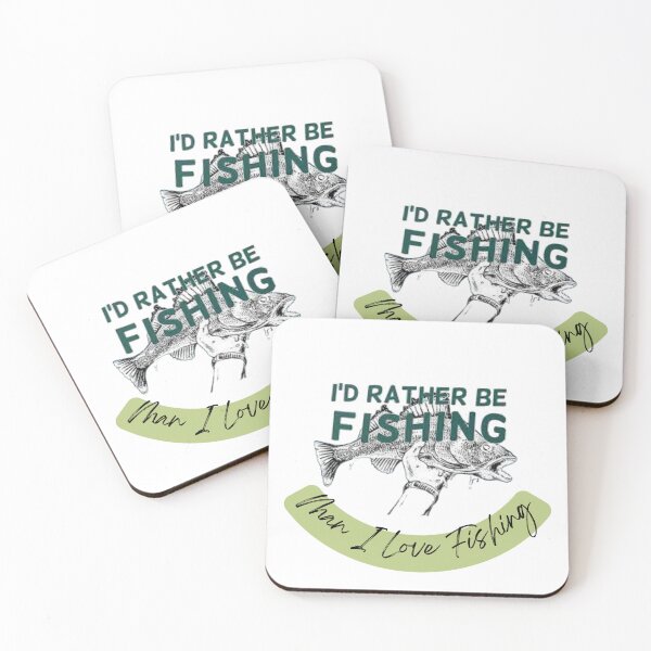 Item preview, I'd Rather Be Fishing t - shirt  designed and sold by Yakisha Gates.