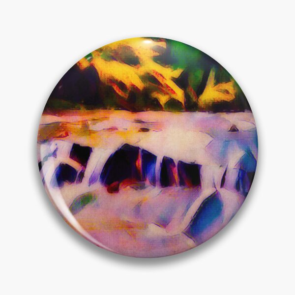 Item preview, Cascades abstract landscape designed and sold by EdwardMonet.