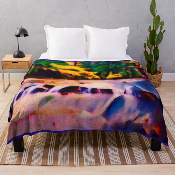 Item preview, Cascades abstract landscape designed and sold by EdwardMonet.
