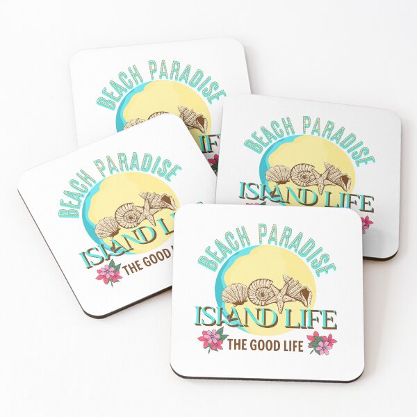 Item preview, Island Life-Beach T-Shirt/ Tropical T-Shirt/ Beach Party T-Shirt/Beach House Island Decor designed and sold by KingdomKubs.