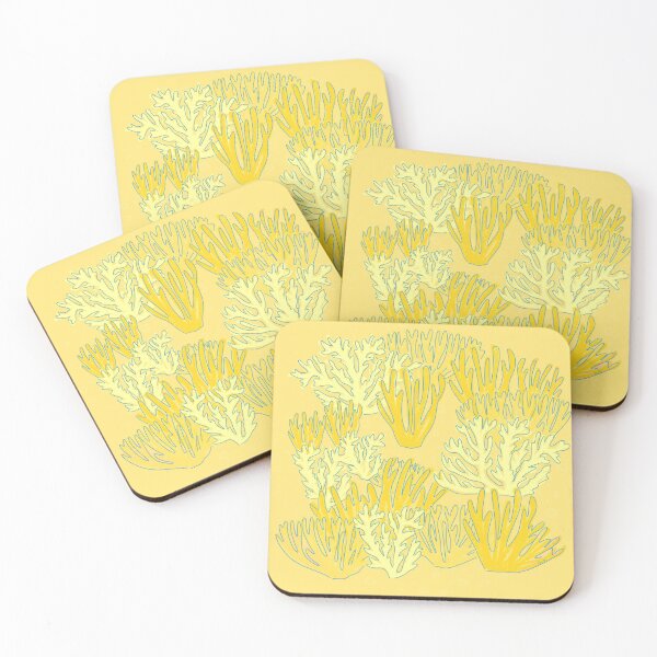 Item preview, yellow - Corals  designed and sold by MaddaMom.