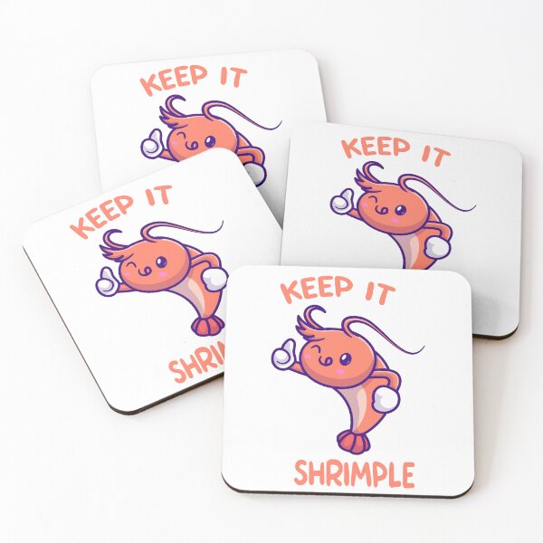 Item preview, Keep it Shrimple designed and sold by DOOSKY M.