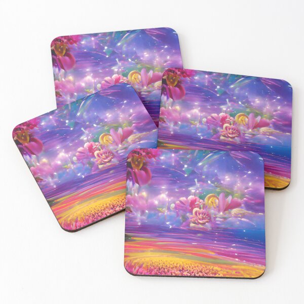 Item preview,  Asthetic Pattern Vibes Fantasy Landscape N7 designed and sold by iziskosmos.