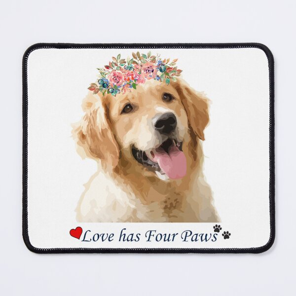 Item preview, Love has four paws designed and sold by Souryadutta.