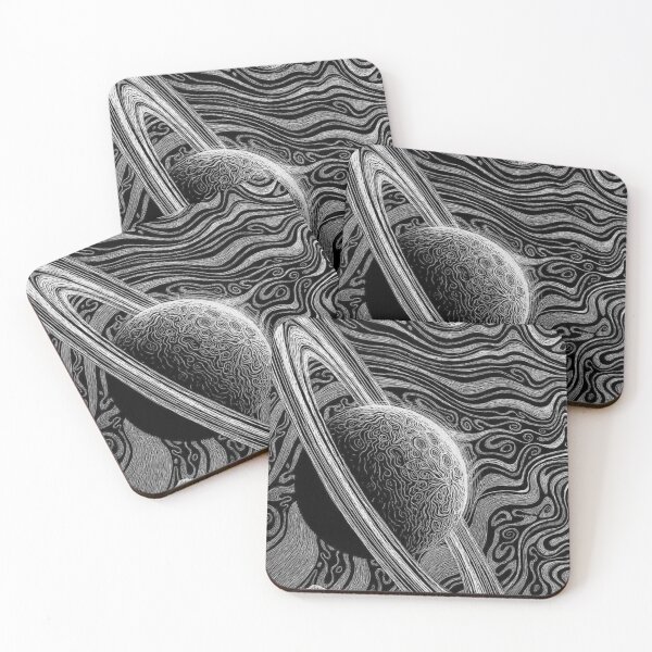 Item preview, Universe Black and White Poster designed and sold by Laxium.