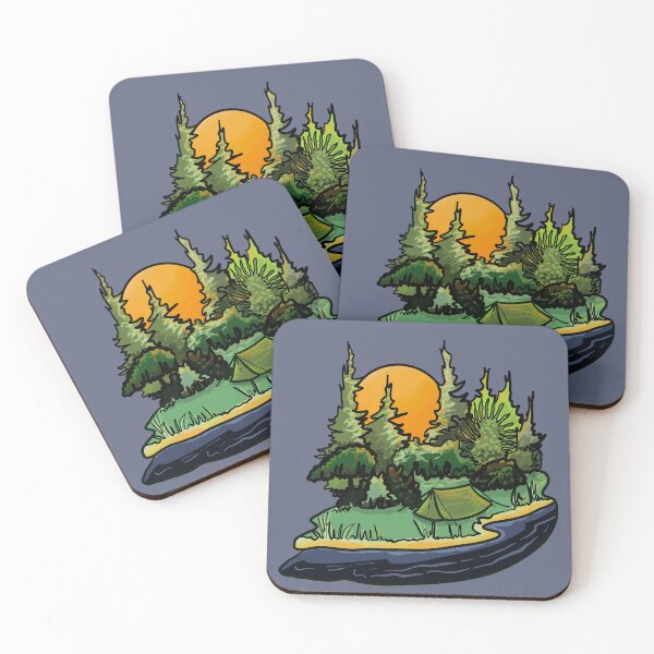 Item preview, Tent Camping by a Lake designed and sold by CampK80.