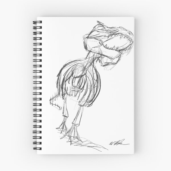 Item preview, Tyrannosaurus Sketch  designed and sold by Mirrortail.