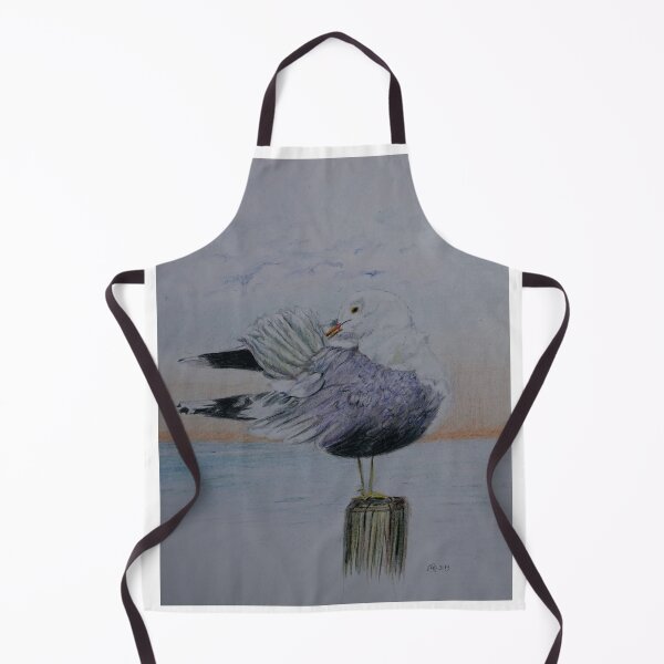 Item preview, Seagull on pole designed and sold by Astrid de Cock.
