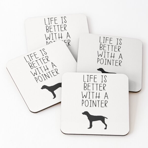 Item preview, Life Is Better With A Pointer designed and sold by kindxinn.
