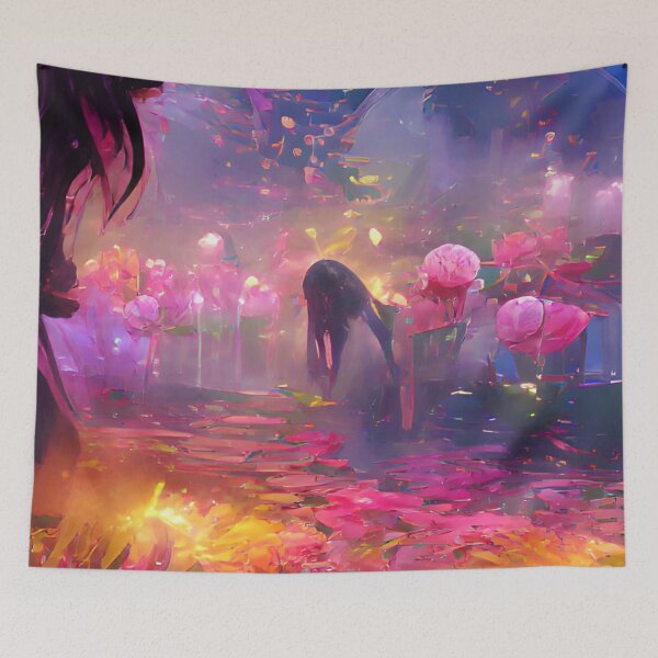 Item preview, Asthetic Pattern Vibes Fantasy Landscape N8 designed and sold by iziskosmos.