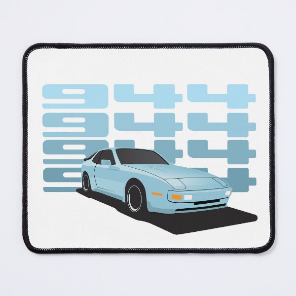 Item preview, 1986 Porsche 944 Light Blue illustration designed and sold by blackdogshop.