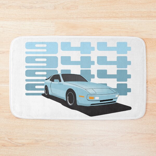 Item preview, 1986 Porsche 944 Light Blue illustration designed and sold by blackdogshop.
