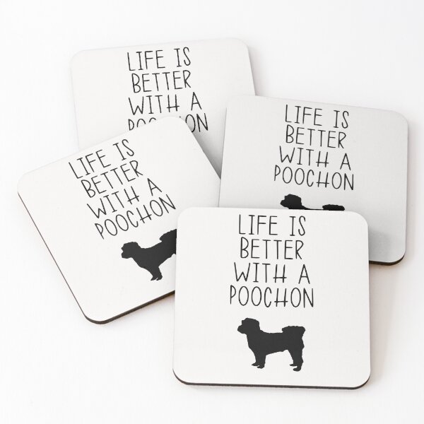 Item preview, Life Is Better With A Poochon designed and sold by kindxinn.