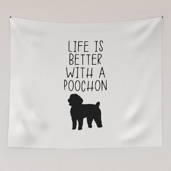 Item preview, Life Is Better With A Poochon designed and sold by kindxinn.