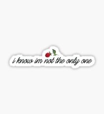 I know I'm not the only one Sticker