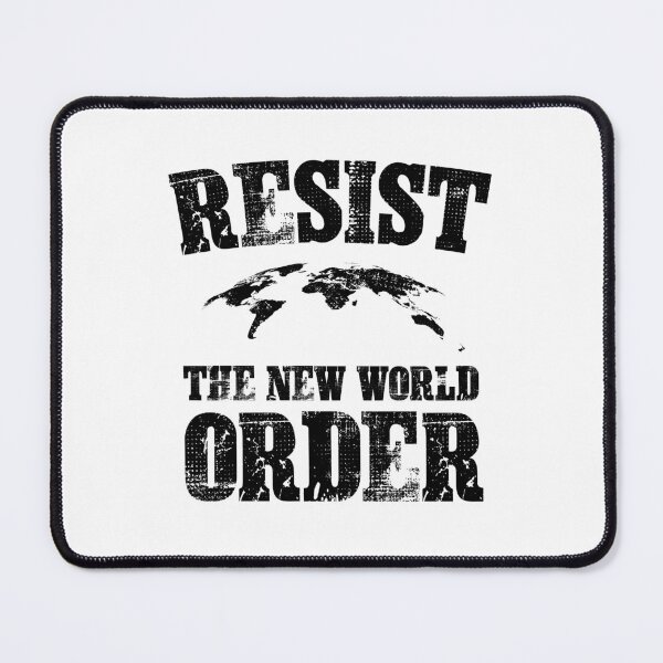 Item preview, resist the new world order designed and sold by tmshop1.