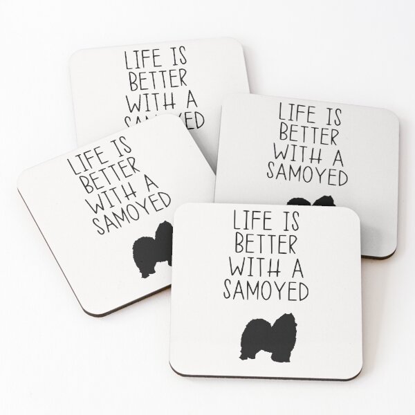 Item preview, Life Is Better With A Samoyed designed and sold by kindxinn.