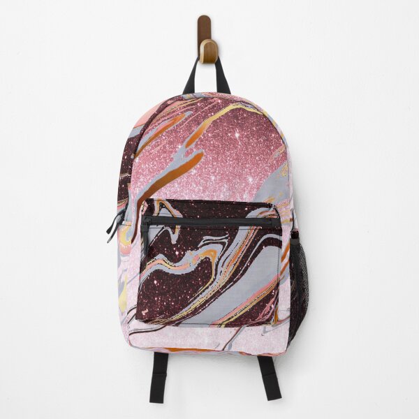 Item preview, Rose gold glitter marble designed and sold by ibelieveimages.
