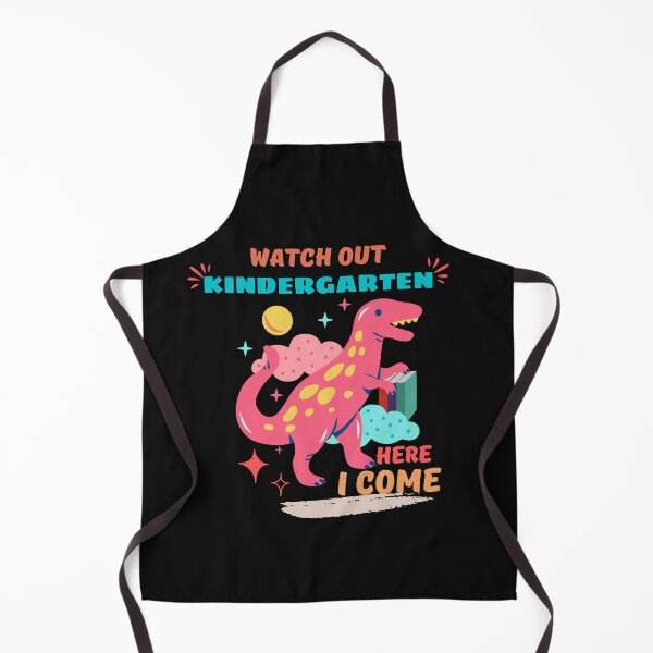 Item preview, watch out kindergarten here i come dinosaurs - Back to School designed and sold by Rainbow Designs.