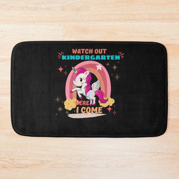 Item preview, Watch Out Kindergarten Here I Come Unicorn - Back to School designed and sold by Rainbow Designs.