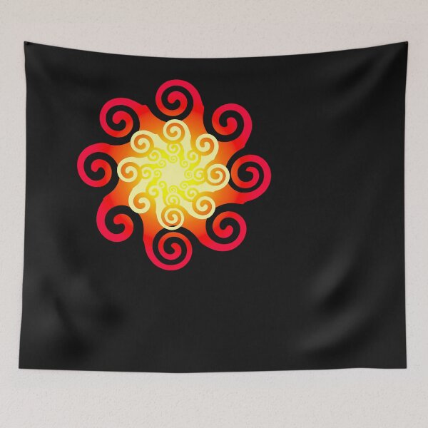 Item preview, Solar Spiral 2 designed and sold by MyTshirtArt.