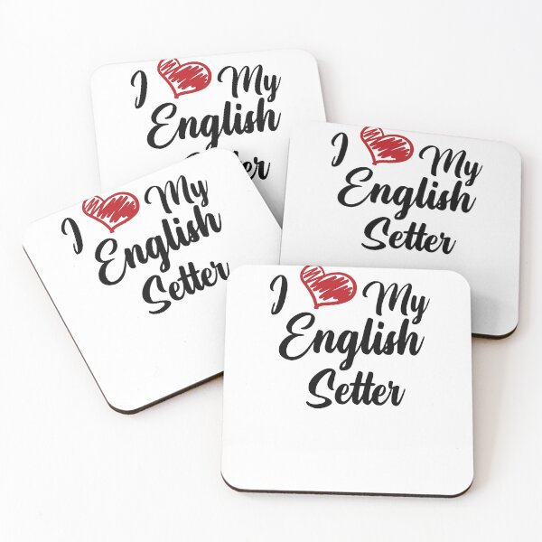 Item preview, I Love My English Setter for Dog Lovers designed and sold by SaafaShop.