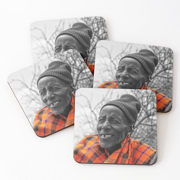 Item preview, Maasai Chieftain in Selective Color designed and sold by Kay Brewer.